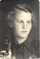 Илл. Людмила Форисеева в 1947 году.